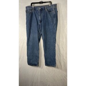 Levi's Jeans Men's  550 Size 40x30 550 Relaxed Straight Blue  Cotton Denim